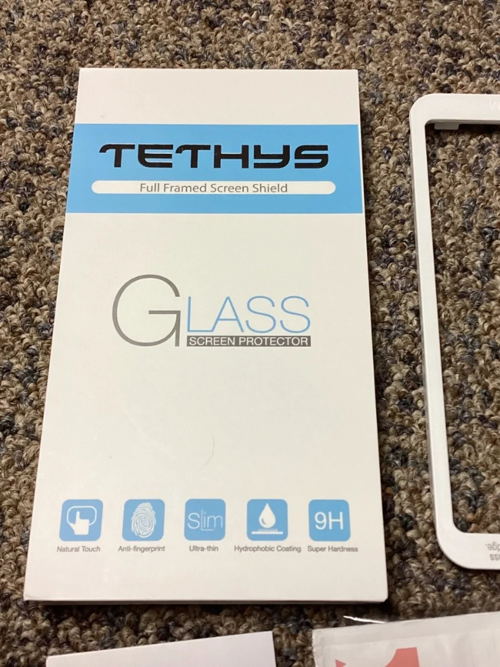 Tethys iPhone 11/XR Full Framed Glass Screen Protector * Qty. 2